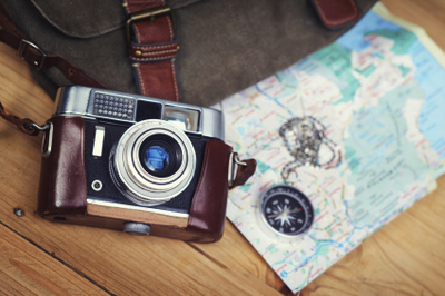 Map and camera